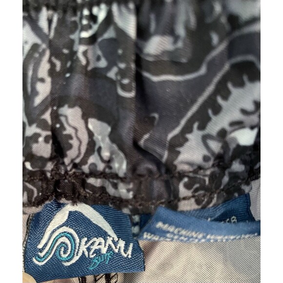 Kanu Surf Boardshorts Mens Size 2X  Swim Trunks Black White Bathing Suit - Picture 4 of 9
